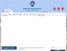 Tablet Screenshot of hercegnovi.me